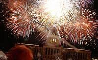 THE EVENING ENDED WITH SPECTACULAR FIREWORKS!!!