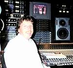 DAVE LUKE AT THE CONTROLS IN METRO MOBILE'S FACILITY