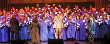 THE CHOIR PLAYS TO A PACKED HOME CROWD...