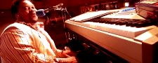 DERRICK HORNE AT THE PIANO...