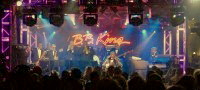 THE STAGE WAS AWASH WITH COLOR AND TEXTURE...