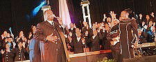 PASTOR FRANK RAY, SR. PERFORMS WITH DOTTIE...