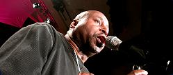 GARY ANGLIN RUNS THROUGH  SONGS DURING REHEARSAL...